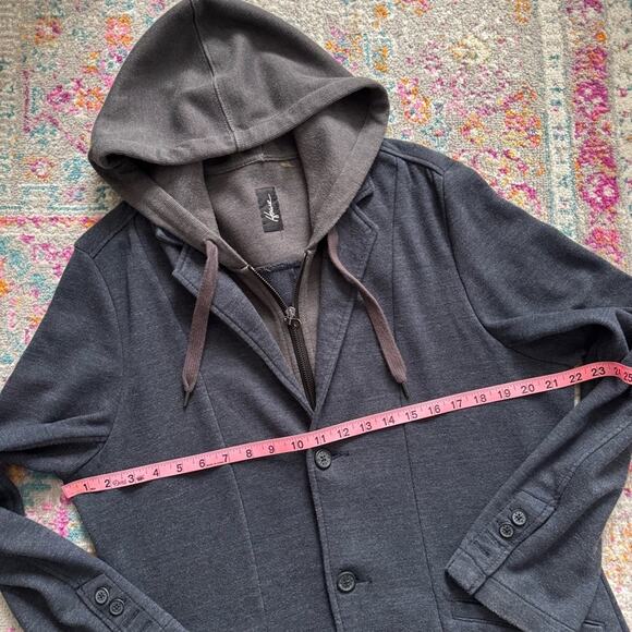 Howe 4 on the Floor Layered Jacket in Civilian Grey Hooded Men’s Size Large - Picture 5 of 9